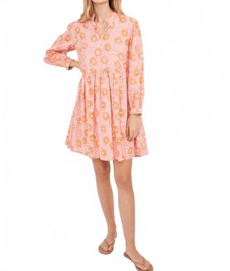 Marea Joy Olympia Shortie Dress In Bright Floral