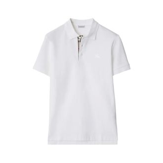 Burberry Polo Shirts, male, White, Size: 3XL Polo Shirt