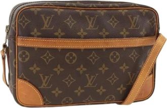 Louis Vuitton Pre-owned Cross Body Bags, female, Brown, Size: ONE SIZE Pre-owned Monogram Canvas Shoulder Bag