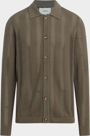 Joe's Mens Summer Crochet Cardigan