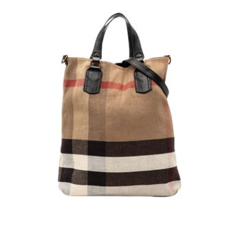 Burberry Pre-owned Tote Bags, female, Brown, Size: ONE SIZE Pre-owned Vintage Satchel