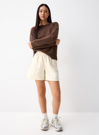 Twik Womens Ultra-soft boat-collar sweater