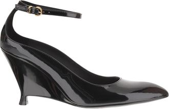Pinko Gwen Leren Schoenen met Hak - Dames - Sleehakken - Zwart - 40 EU - Leer - Schoenen