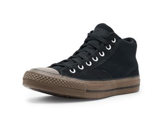 Converse Chuck Taylor All Star Malden Street Canvas Suede Mid Top Sandals Black/Brown/Total Eclipse : Mens 10.5 - Womens 12.5 Medium
