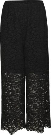 Simonetta Ravizza Wide broek - Dames - Wijde Broeken - Zwart - M - Broeken