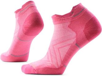 Smartwool Run Zero Cushion Low Ankle Laufsocken f&uuml;r Damen | rosa