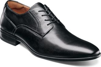 Florsheim Zaffiro Plain Toe Derby in Black at Nordstrom, Size 10.5