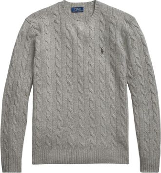 Ralph Lauren Truien & Vesten, Heren, Grijs, S, Wol, Ralph Lauren Sweaters Grijs