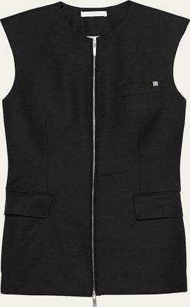 Helmut Lang Zip Blazer Vest