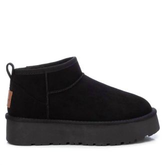 Xti Womens Winter Booties In Black