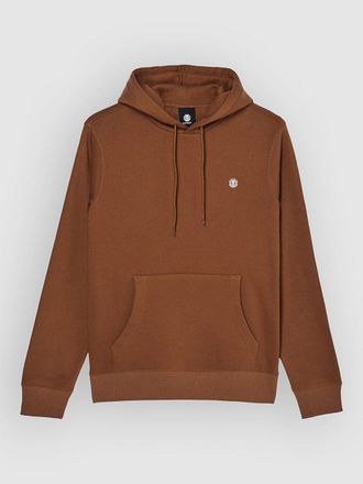 Element Icon Embroidery Hoodie braun