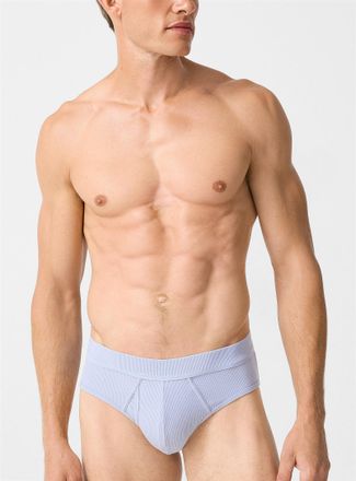 Le 31 Mens Stretch ribbed brief Organic Cotton and recycled polyester