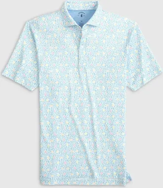 Johnnie-O Mens Briley Polo In Maliblu