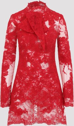 Ermanno Scervino kanten mini-jurk