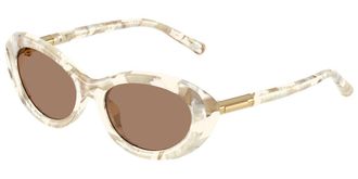 Dolce & Gabbana DG4519 346173 Womens Sunglasses Tortoiseshell Size 54