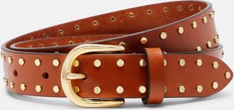 Isabel Marant Zap studded leather belt