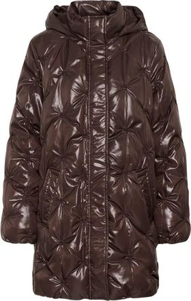 Cream CRDrakie Midi Jas - Dames - Winterjassen - Bruin - XS - Polyester - Jassen