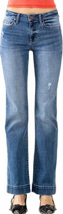 Sneak Peek Midrise Slim Bootcut Jeans In Blue