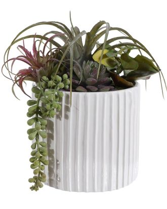 Safavieh Faux Mixed Succulent Potted Plant