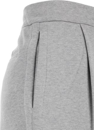 Dries Van Noten Womens Grey Sweatpants Fabric Cotton Trousers