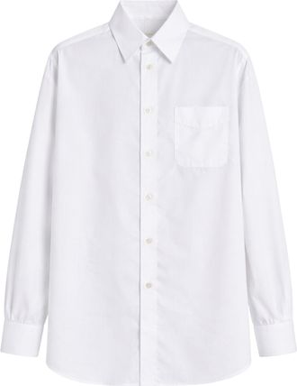 Namacheko White Grinda Pointed Collar Shirt