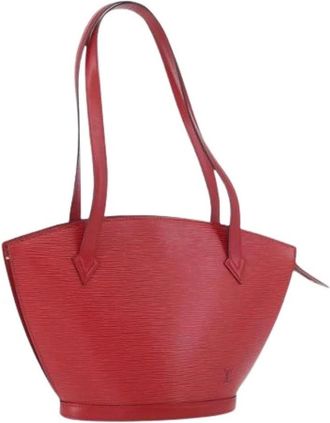Louis Vuitton Pre-owned Shoulder Bags, female, Red, Size: ONE SIZE Pre-owned Vintage Epi Leather Hand Bag