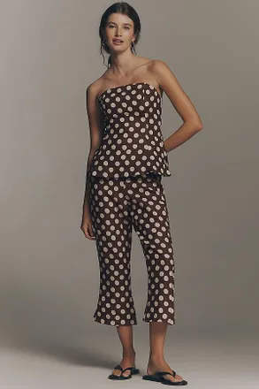 Faithfull The Brand Valeria Linen Capri Pants