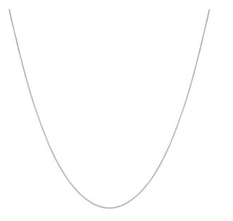 Pompeii3 10k White Gold 0.6-mm Box Chain