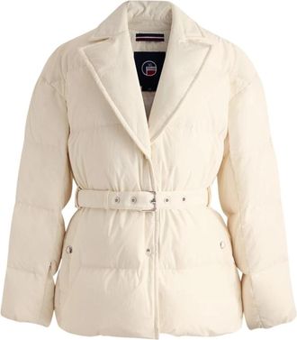 Fusalp Doulna Down Jacket - Dames - Ski Jassen - Beige - S - Wol - Fitness