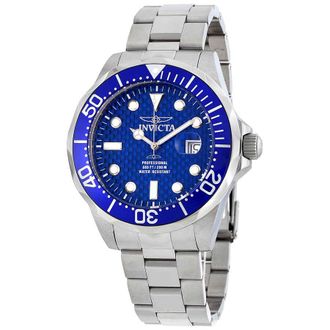Invicta Pro Diver Blue Dial Mens Watch 12563