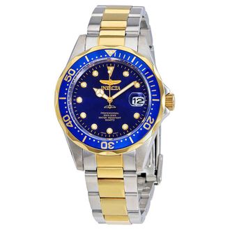 Invicta Pro Diver Blue Dial Two-tone Mens Watch 17050