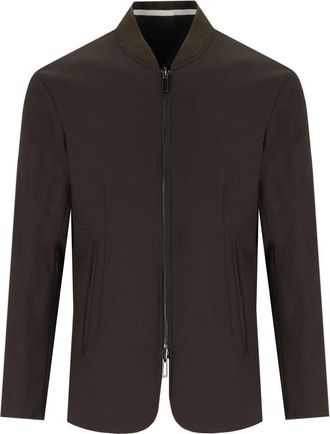 Emporio Armani GIACCA REVERSIBILE MARRONE BLU EMPORIO ARMANI