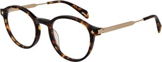 Police Brown Metal Glasses Womens (Frames)