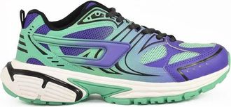 Diesel Other Fibers Sneakers - Green/Purple