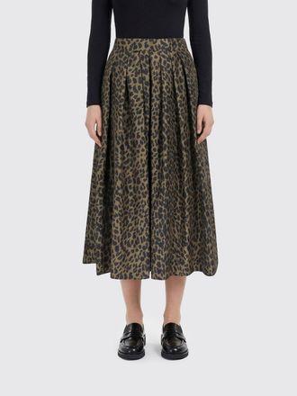 Aspesi Gonna in poliestere animalier Aspesi