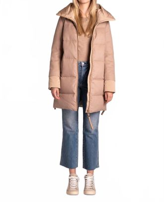 Duno Adriel Winter Jacket In Light Camel