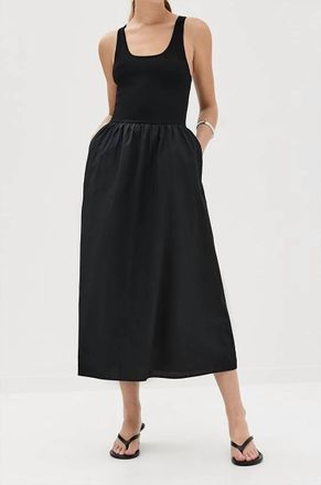 Pistola Denim Faye Dress In Noir