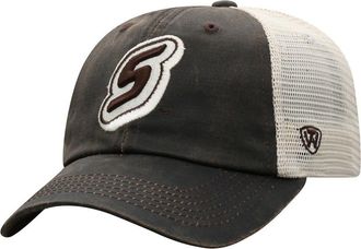 Top of the World Mens Top of the World Brown Southeastern Louisiana Lions Scat Mesh Trucker Snapback Hat at Nordstrom