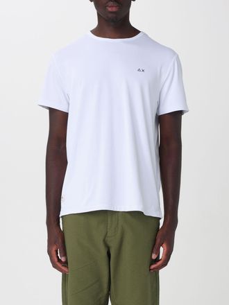 Sun 68 T-shirt basic in tessuto tecnico stretch