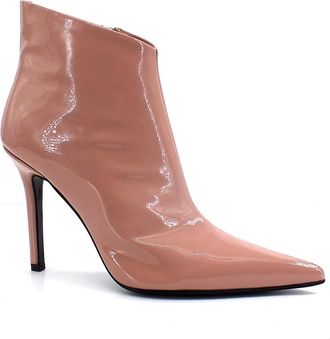 Eddy Daniele Heeled Boot - Dames - Laarzen met Hak - Roze - 40 EU - Leer - Schoenen