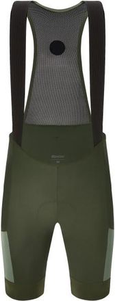 Santini Gravel Shorts Velohose f&uuml;r Herren | oliv