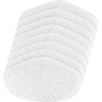 OEM Cabezales De Repuesto Lavables Para Mopa Polti Vaporetto Vaporforce Paeu0332, Aptos Para Todo Tipo De Superficies, Paquete De 8 Unidades H455 - Crezuo