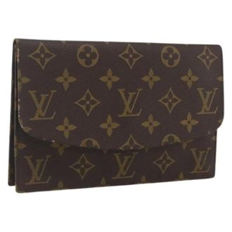 Louis Vuitton Pre-owned Wallets, female, Brown, Size: ONE SIZE Pre-owned Canvas Wallet