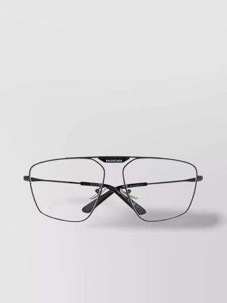 Balenciaga metal frame navigator sunglasses