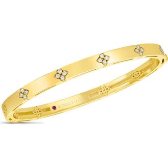 Roberto Coin Verona Bangle Bracelet in Yg at Nordstrom, Size 7