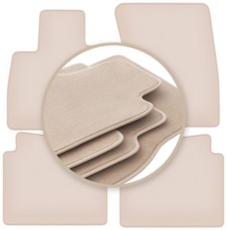 OEM Alfombrillas Premium Beige Para: Ford Kuga Mk3 Suv 2019