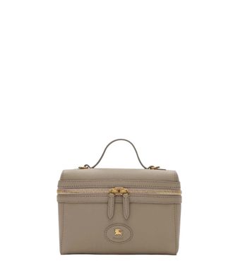 Burberry Beige Bloomsbury Vanity Mini Crossbody Bag