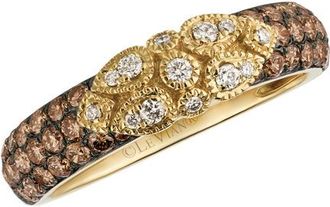 Le Vian 14K 0.73 Ct. Tw. White & Chocolate Diamond Ring