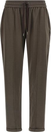 Brunello Cucinelli Brown Track joggers