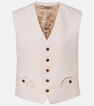 Blaz&eacute; Milano Blaz&eacute; Milano Feral linen vest